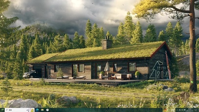 绿色护眼森林—【主题桌面】