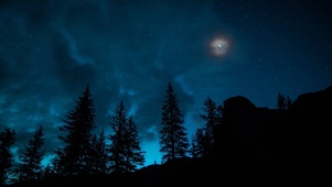 满天星辰的夜晚
