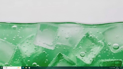  护眼绿冰气泡水主题
