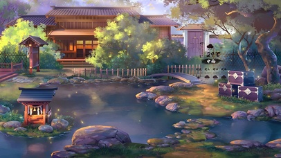 唯美治愈古风庭院