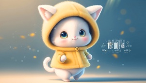 4k卫衣猫咪