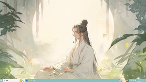 古风佛系少年