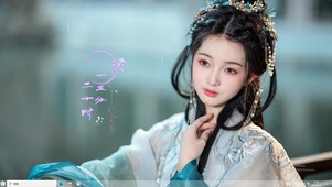 4k古装娴静美女