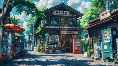 夏日便利店