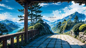 4K青山绿水