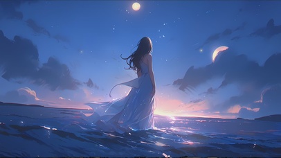 【海边少女】消失的她