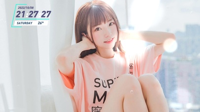 清纯T恤女孩【4K-高清】