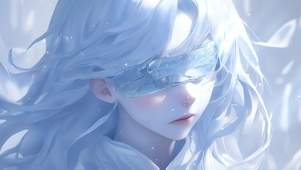 清纯蒙面美女