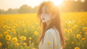 唯美小清新女孩