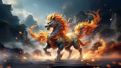 AI神兽之火麒麟