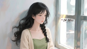 清冷氛围感女孩