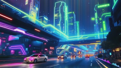 未來の科技大都會·陆①