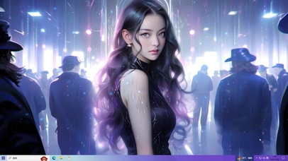 赛博朋克美少女 清纯甜美女神