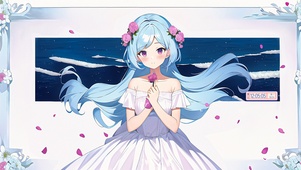 可爱小女孩
