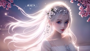 4K雪花女神