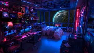 宇宙飞船卧室