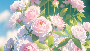 4K 花香袭人
