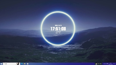 夜幕下的光环主题