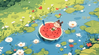 清凉夏日  漂流