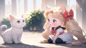 小公主遇见猫