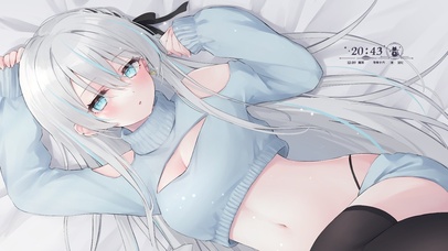 4K清纯可爱美少女