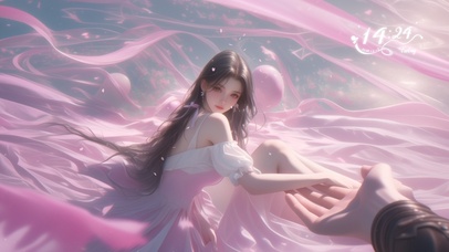 她的存在如夜空中月亮，温柔遥远