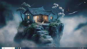 雾岭山居-桌面主题