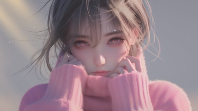 小清新治愈美女