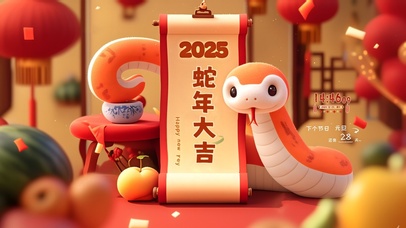 蛇年大吉