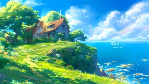 海边草原小屋