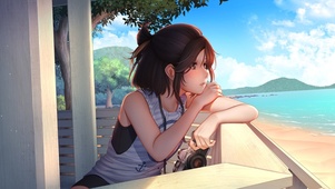 海边少女