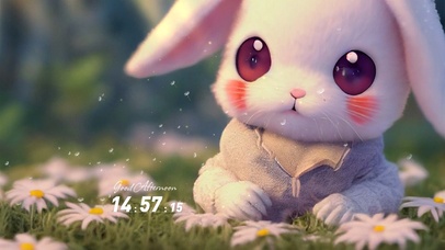 可爱兔宝宝