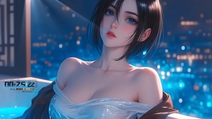 短发精致女孩