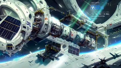 太空炫酷空间站