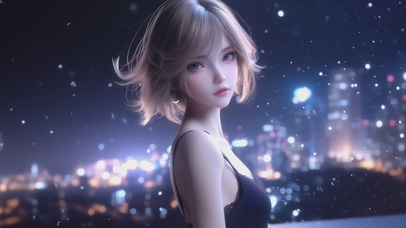 【原创】可爱萌系卡通萝莉美女