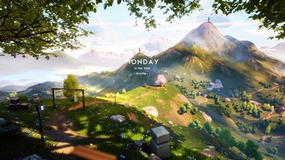 4K唯美治愈山丘风景