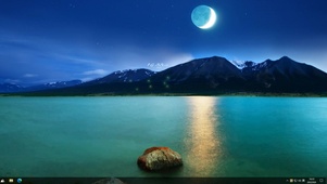 山河中秋月夜