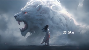 狮与她
