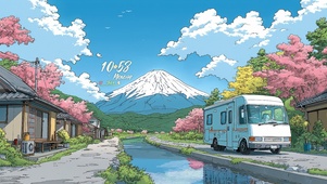 富士山脚下