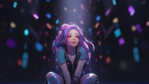 3D可爱美少女