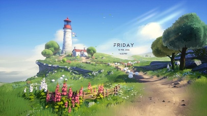 4K唯美海岸灯塔