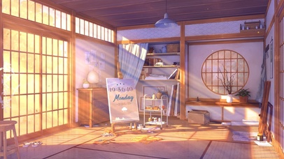 温馨的阳光房间