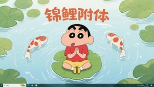锦鲤附体小新主题