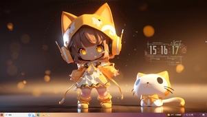 二次元电竞少女