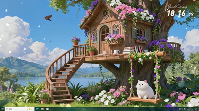 森林中的小木屋