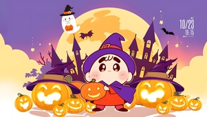 万圣节，一起出来鬼混吧！
