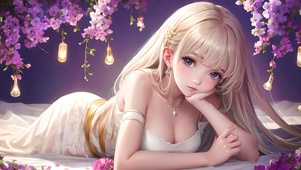 穿婚纱的女孩