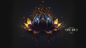 唯美的莲花