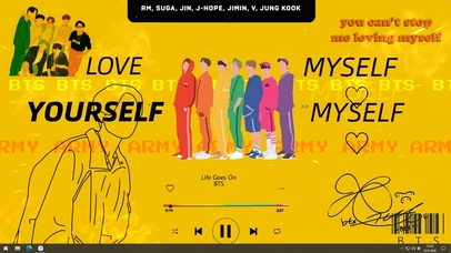 BTS 超元气活泼壁纸