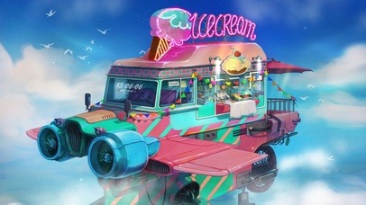 空中飞车甜品屋